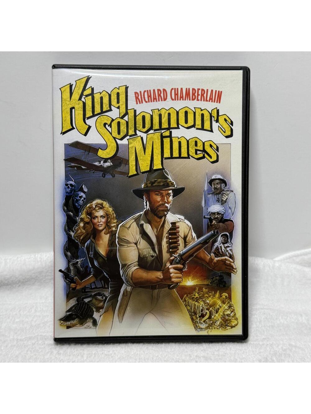 King Solomon's Mines DVD 1985 Richard Chamberlain Sharon Stone